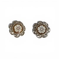 Pendientes Mandile 1922 Mujer Cammei  in Plata Conchiglia 2MORCM40